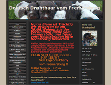 Tablet Screenshot of dd-vomfremersberg.de